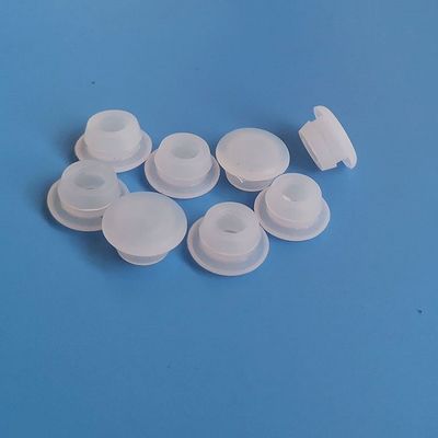 Máquina de moldeo por inyección LSR de doble deslizamiento vertical para tapones de caucho tipo T