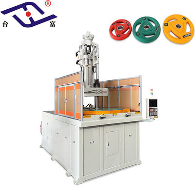 Máquina de moldeo por inyección vertical rotativa de alta eficiencia de 200 toneladas para placas de barra