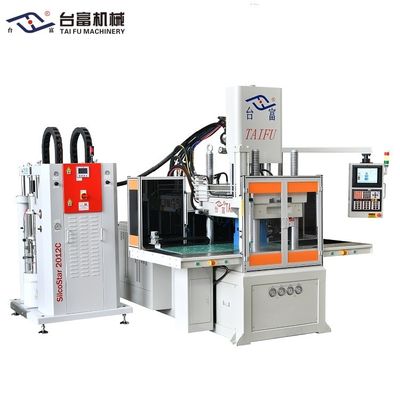 Máquina de fabricación de tapas de silicona líquida de doble deslizamiento de tipo freno