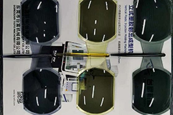 Máquina de inyección vertical rotativa de alta eficiencia de 120 toneladas para gafas ópticas