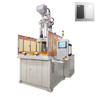 Máquina de inyección vertical rotativa de 120 toneladas para fabricar fundas para teléfonos móviles