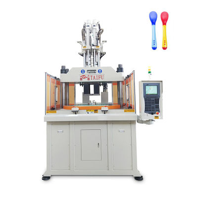 Máquina de moldeo por inyección vertical de dos colores de 160 toneladas para hacer vajilla para niños