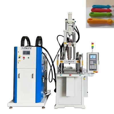 Máquina de moldeo por inyección de silicona vertical para hacer manija de cuchillo de silicona