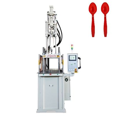 Máquina de moldeo por inyección vertical de alta velocidad de alta producción para cucharas de plástico