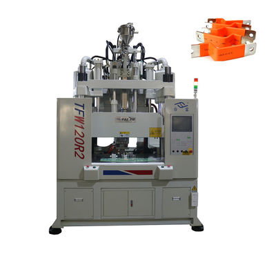 Máquina de moldeo por inyección vertical de mesa de 120 toneladas de bajo trabajo para la fabricación de barras de cobre automáticas