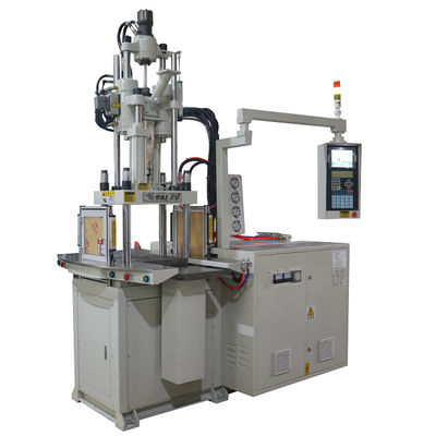 Máquina de moldeo por inyección vertical de doble deslizamiento de 55 toneladas para fabricar correa de hombro