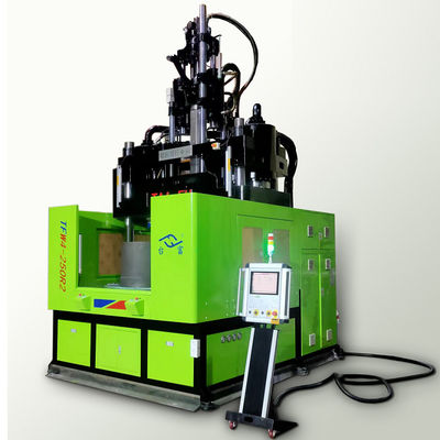 Máquina de moldeo por inyección vertical rotativa de 250 toneladas para la fabricación de piezas de automóviles