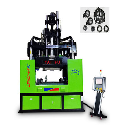 Máquina de moldeo por inyección vertical rotativa de 250 toneladas para la fabricación de piezas de automóviles