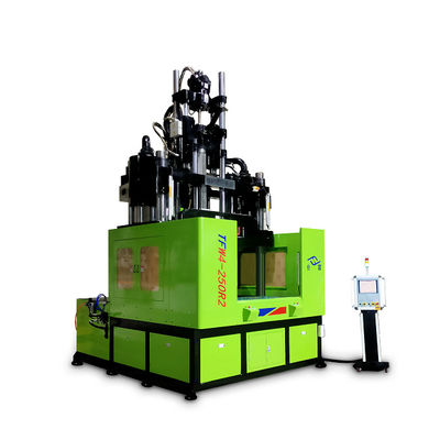Máquina de moldeo por inyección vertical rotativa de 250 toneladas para la fabricación de piezas de automóviles