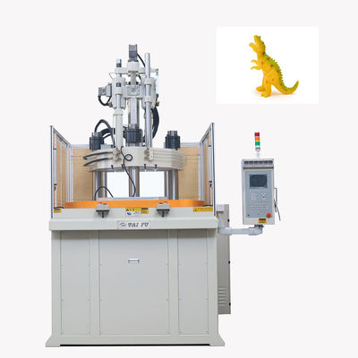 Máquina de moldeo por inyección de plástico rotativo vertical de precio barato para hacer juguete