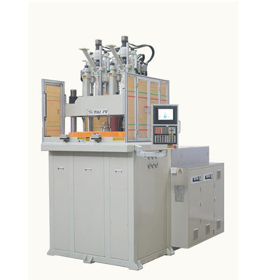 Máquina de moldeado por inyección vertical de dos colores de 120 toneladas para fabricar mangos