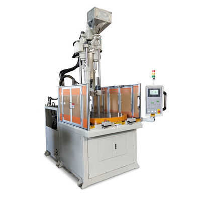 Máquina de moldeo por inyección de plástico rotativo vertical de precio barato para hacer filtros