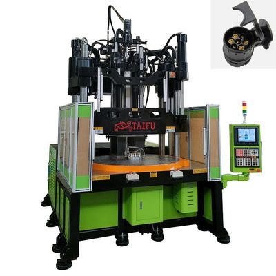 1176KN Fuerza de sujeción Máquina de moldeo por inyección de mesa giratoria para la distancia del eyector 100 mm