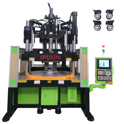 Máquina de moldeado por inyección vertical de mesa de 120 toneladas para hacer ruedas de equipaje
