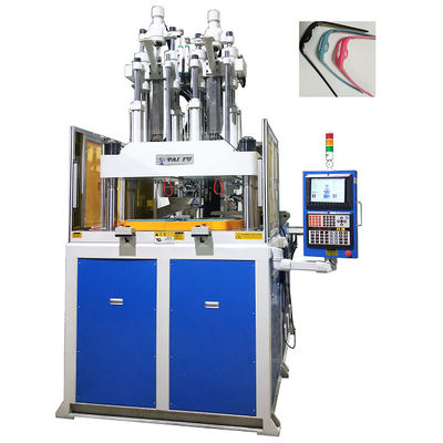 Máquina de moldeo por inyección vertical de dos colores fácil de operar para hacer relojes