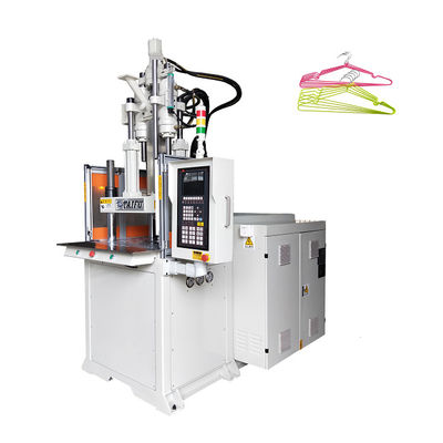 Máquina de moldeo por inyección de productos plásticos verticales de 85 toneladas para la fabricación de perchas