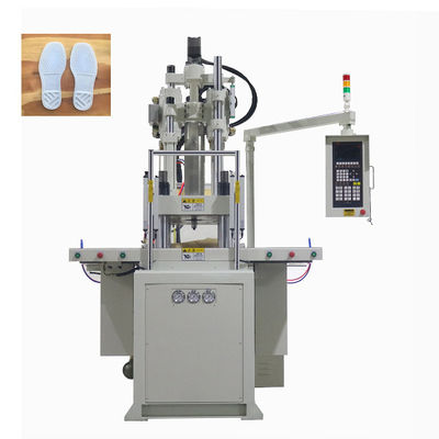 Máquina de moldeo por inyección vertical de doble deslizamiento de 85 toneladas para la fabricación de zapatos
