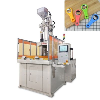 Máquina de moldeo por inyección de plástico rotativo vertical que hace abrevas de botellas