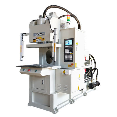 Máquina de moldeo por inyección vertical de 55 toneladas tipo C para la fabricación de enchufes