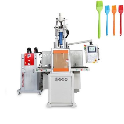 Máquina de moldeo por inyección de LSR vertical de 85 toneladas para hacer cepillos de pastelería de silicona