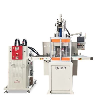 Máquina de moldeo por inyección vertical LSR para hacer cuerda de silicona líquida