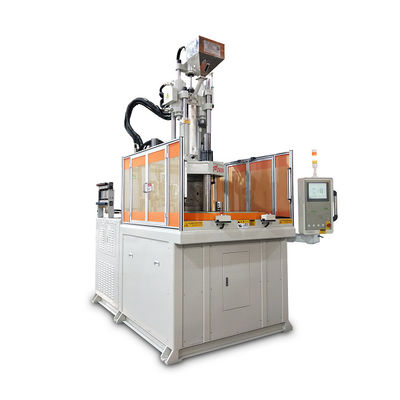 Máquina de moldeo por inyección de plástico rotativo vertical de 120 toneladas para la fabricación de marcos de cristal
