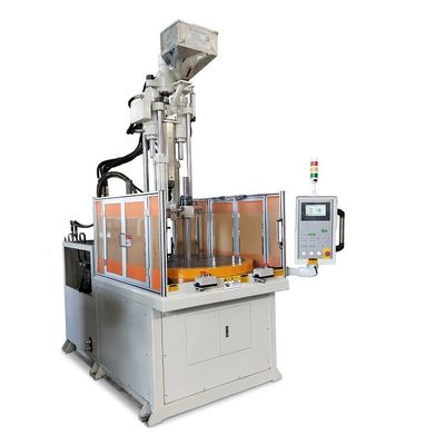 Máquina de moldeo por inyección de plástico rotativo vertical para fabricar piezas de automóviles