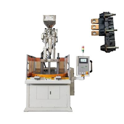 Máquina de moldeo por inyección de plástico rotativo vertical para fabricar piezas de automóviles