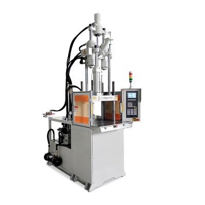 Fácil de operar máquina de moldeo por inyección vertical haciendo un tornillo de mango de ciruela