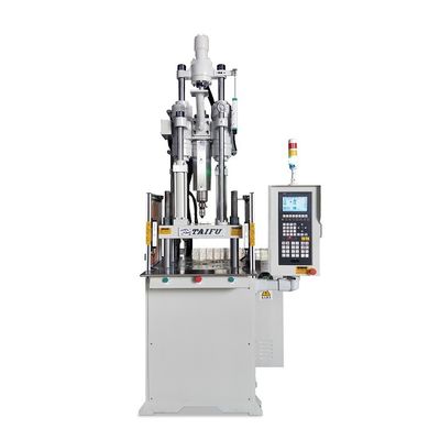 Fácil de operar máquina de moldeo por inyección vertical haciendo un tornillo de mango de ciruela