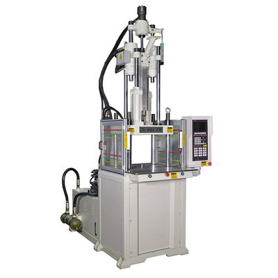 Máquina de moldeo por inyección vertical estándar de 55 toneladas para la fabricación de tapas