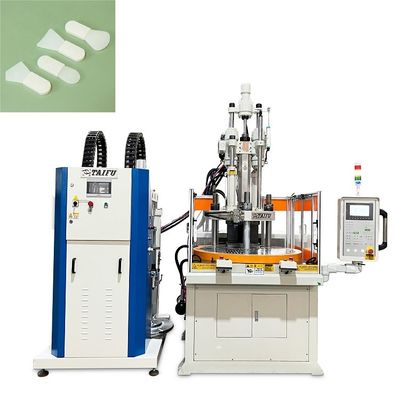 Máquina de fabricación de cepillos para máscaras faciales de silicona Máquina de moldeo por inyección vertical rotativa