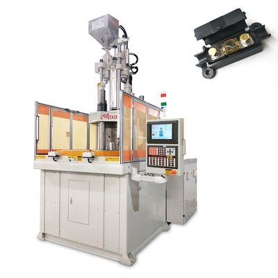 Máquina de moldeo por inyección de plástico rotativa vertical de 120 toneladas para fabricar portafuegos