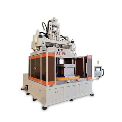 Máquina de moldeo por inyección vertical de 200 toneladas para fabricar portafuegos con tabla de trabajo baja