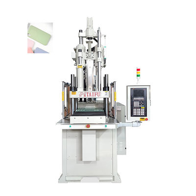 Máquina de moldeo por inyección vertical de una sola diapositiva de 85 toneladas para fabricar fundas de teléfono