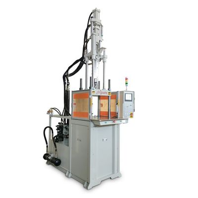 Máquina de moldeo por inyección vertical de alta velocidad de 55 toneladas utilizada para el soporte de torneado