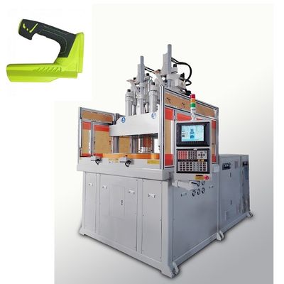 Máquina de moldeo por inyección vertical rotativa de doble color de 170 toneladas para la fabricación de moldes de perforación