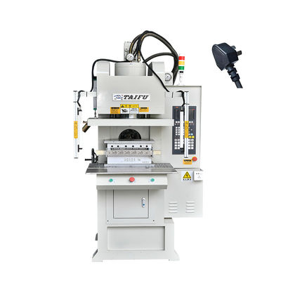 Máquina de moldeo por inyección vertical tipo C de alta calidad para fabricar enchufes