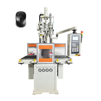 Máquina de moldeo por inyección vertical de doble deslizamiento fácil de operar para hacer piezas de ratón