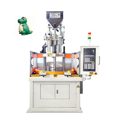 Máquina de moldeo por inyección de plástico rotativo vertical de 85 toneladas para la fabricación de juguetes