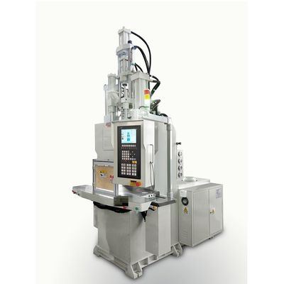 Máquina de fabricación de enchufes de energía de tipo C 35T Máquina de moldeo por inyección vertical con doble deslizamiento