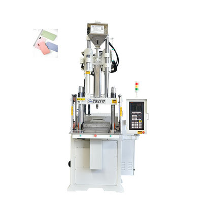 Máquina de moldeo por inyección vertical de 55 toneladas para fabricar fundas de teléfono