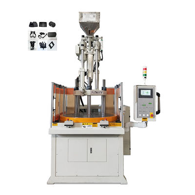 Máquina de moldeo por inyección de plástico rotativo vertical de alta eficiencia para fabricar piezas de automóviles