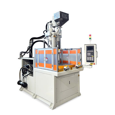 Máquina de moldeo por inyección de plástico rotativo vertical de 85 toneladas para fabricar productos para bebés