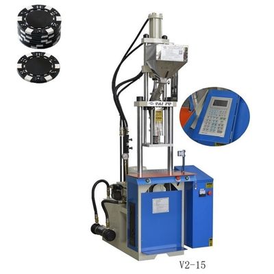 Máquina para hacer fichas de póquer de 15 toneladas Máquina de moldeo por inyección vertical