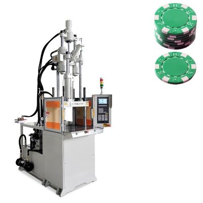 Máquina de moldeo por inyección vertical de plástico de 35 toneladas para hacer fichas de póquer