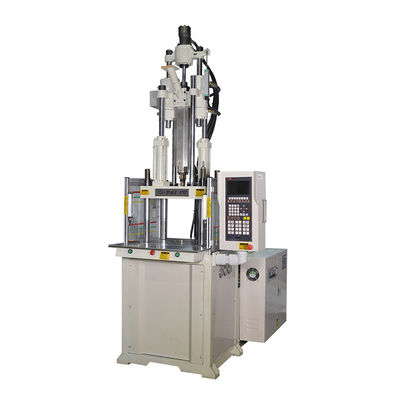 Máquina de moldeo por inyección vertical estándar de 55 toneladas para hacer cremallera