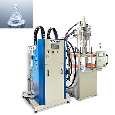 Máquina de moldeo por inyección vertical estándar para fabricar productos para bebés de silicona