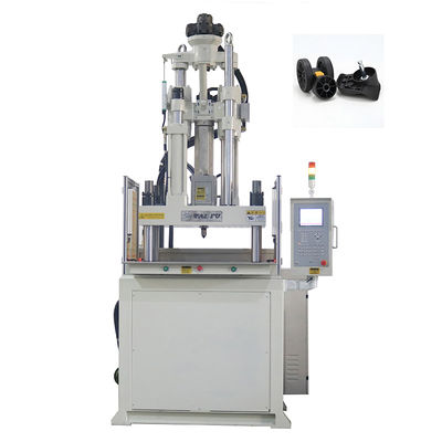 Máquina de moldeo por inyección vertical estándar de 120 toneladas para la fabricación de ruedas de equipaje