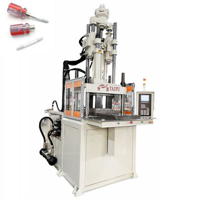 Máquina de moldeo por inyección de plástico de una sola diapositiva vertical de 120 toneladas para hacer destornillador hexagonal